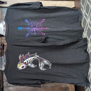 Rogue Fitness Sam Briggs Compass & Lauren Fisher T-Shirt Bundle - Men's XL